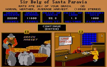 Santa Paravia and Fiumaccio screen shot game playing